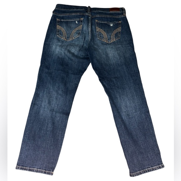 Hollister low-rise distressed blue denim skinny jeans - Picture 2 of 3